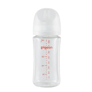 Pigeon Glass Bottle 8oz with M Nipple (3M+)