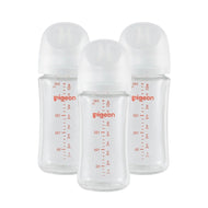Pigeon Glass Bottle 8oz with M Nipple (3M+)