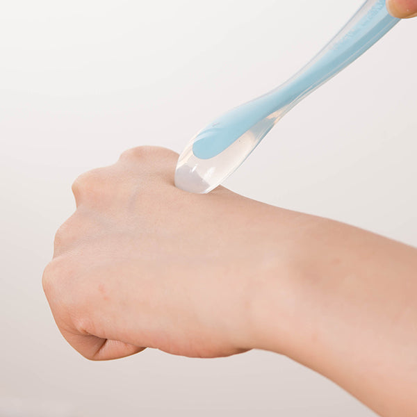 Piyo Piyo Silicone Spoon Blue/Orange