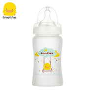 Piyo Piyo Silicone Wide Neck Glass Bottle