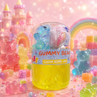 Play Play Dough DIY Gummy Bear Clear Slime