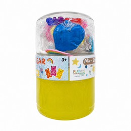 Play Play Dough DIY Gummy Bear Clear Slime