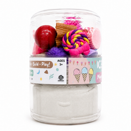 Play Play Dough Ice Cream Fun Sand Jar