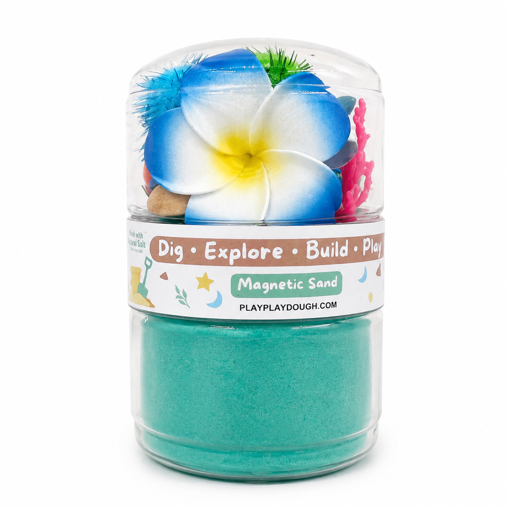 Play Play Dough Ocean Fun Sand Jar
