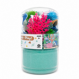 Play Play Dough Ocean Fun Sand Jar