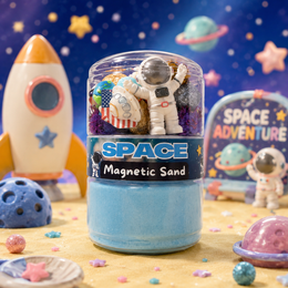 Play Play Dough Space Fun Sand Jar