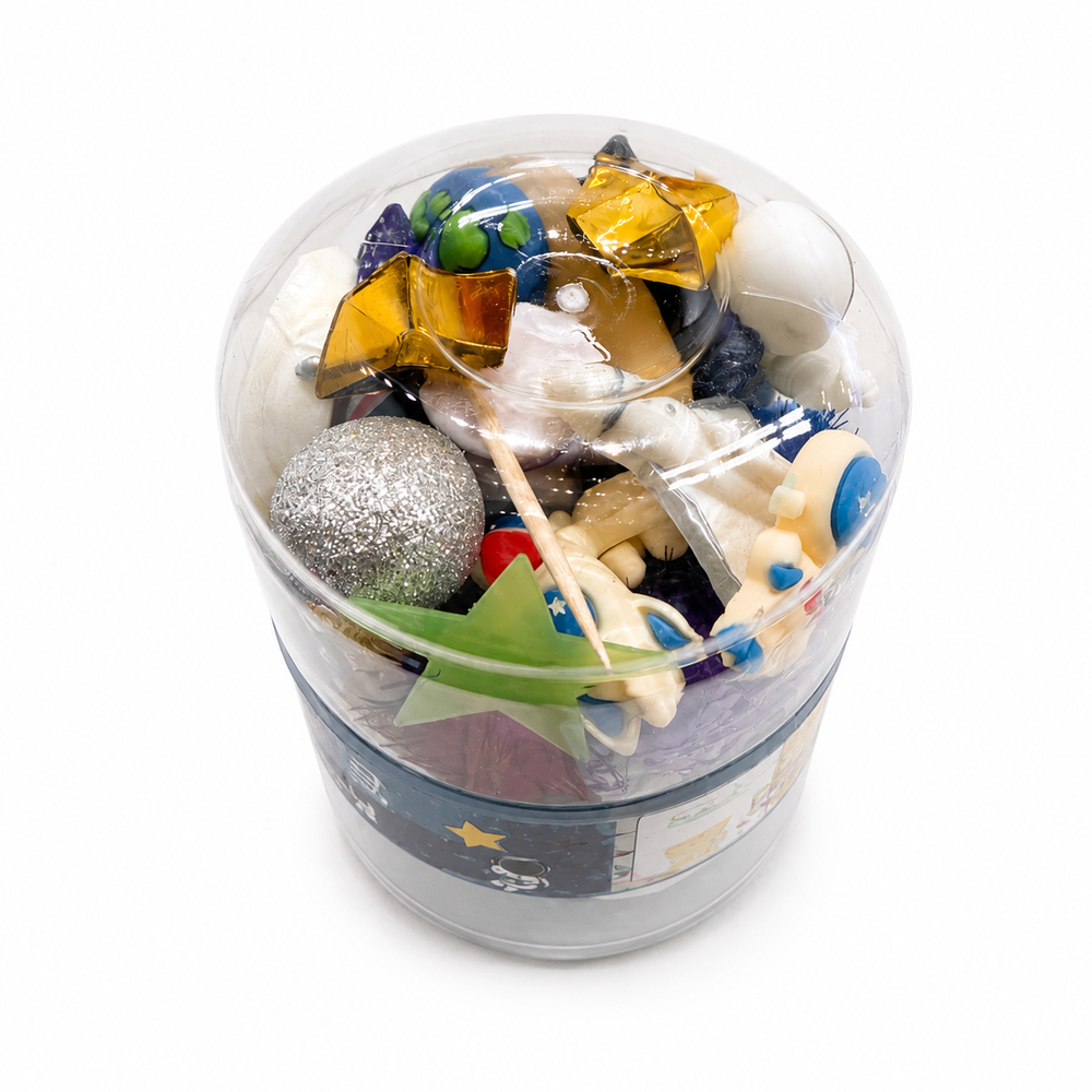 Play Play Dough Space Fun Sand Jar