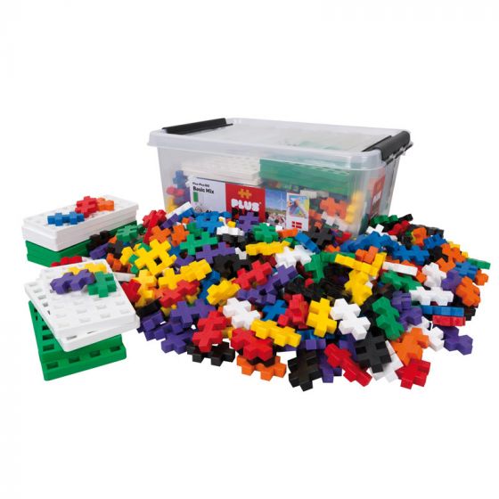 Plus-Plus Big Educational 400pcs + 10 Baseplates