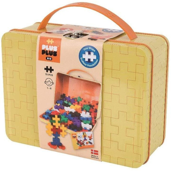 Plus-Plus Metal Suitcase Big Basic 70pcs