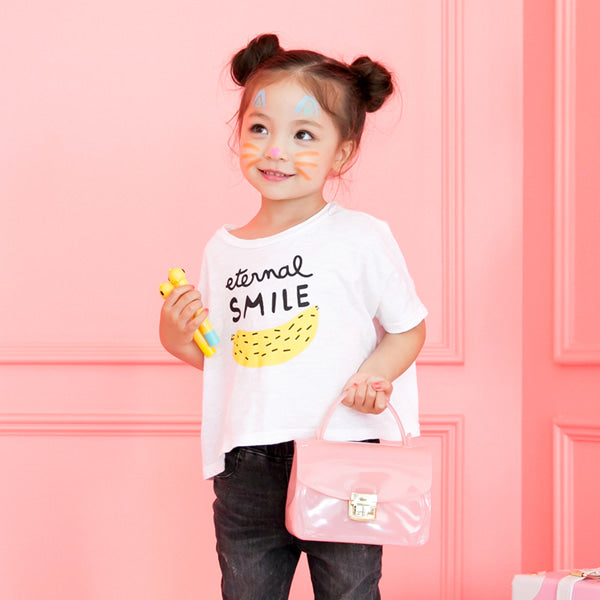 Puttisu Charming Bag for kids, pink mini handbag with top handle, PUTTISU