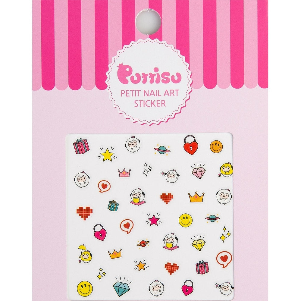 Puttisu Nail Art Sticker 01 Fantastic Treasure Box