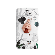Rookie Humans Cotton Sateen Crib Sheet Woodland Dreams