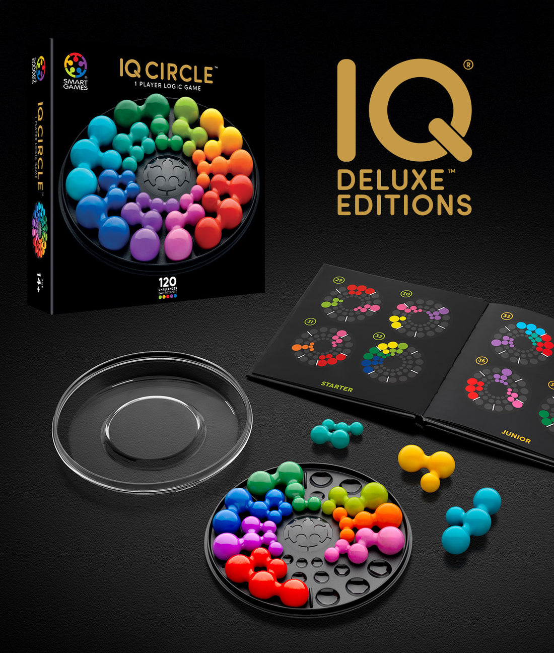 Smart Games IQ Deluxe Circle official photo 1