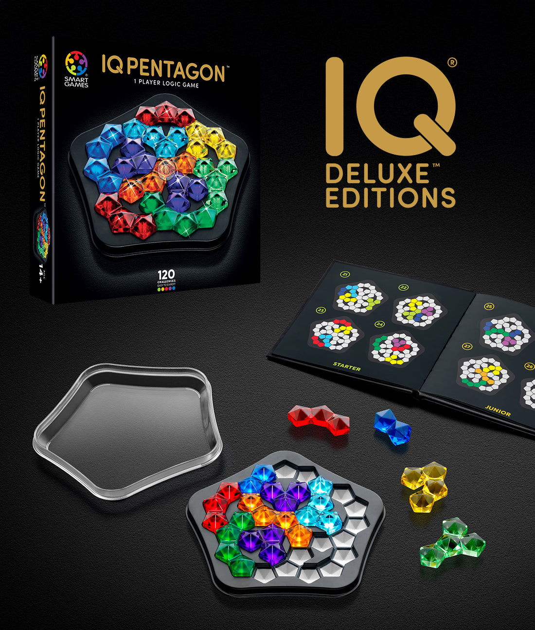 Smart Games IQ Deluxe Pentagon official photo 1