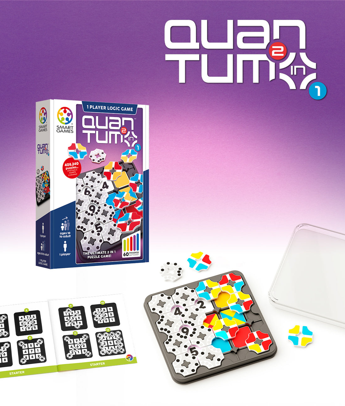 Smart Games Quantum 2 In 1 Puzzle official photo 1