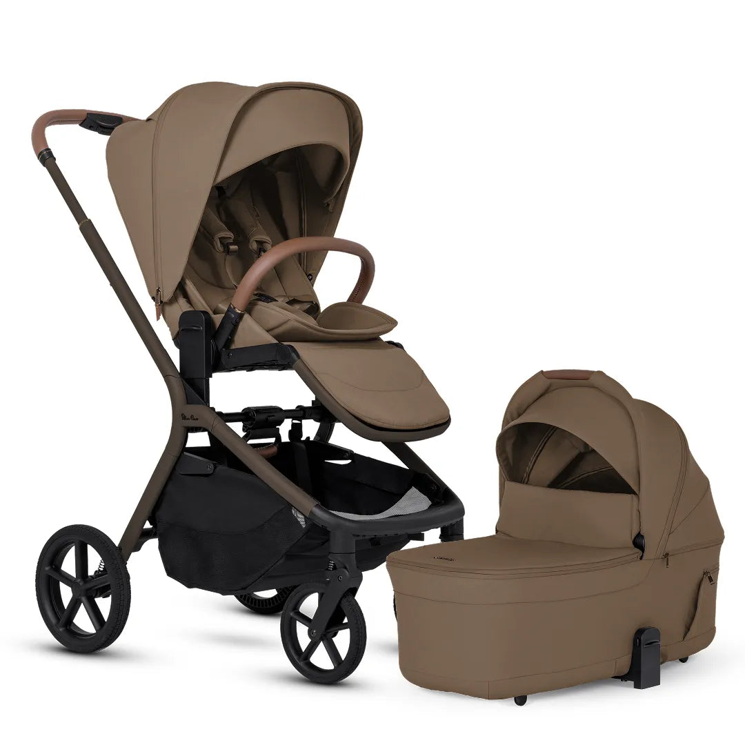 Silver Cross Breez Stroller + Bassinet Travel System Bundle — product view 17