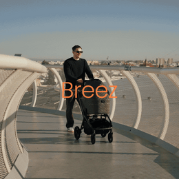 Silver Cross Breez Stroller + Bassinet Travel System Bundle