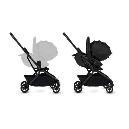 Silver Cross Nia Compact Travel Stroller + Pod Travel System Bundle (5 Piece) — Car seat ready