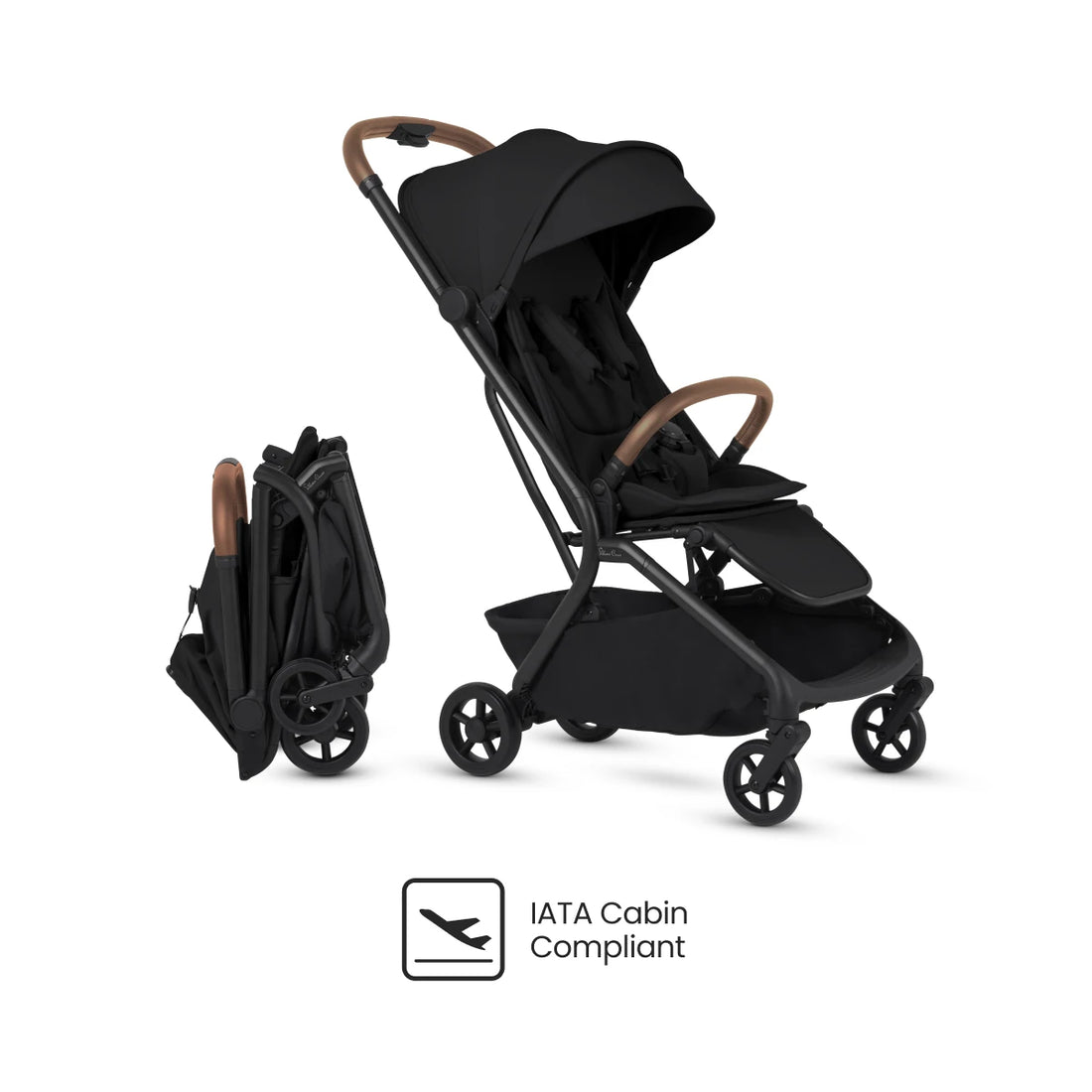 Silver Cross Nia Compact Travel Stroller + Pod Travel System Bundle (5 Piece) — official bundle gallery view 02