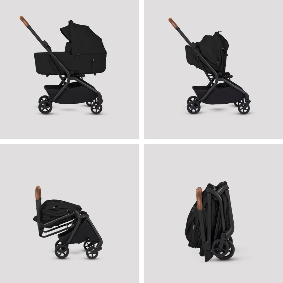 Silver Cross Nia Compact Travel Stroller + Pod Travel System Bundle (5 Piece) — official bundle gallery view 11