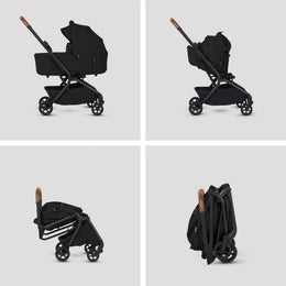Silver Cross Nia Compact Travel Stroller + Pod Travel System Bundle (5 Piece)