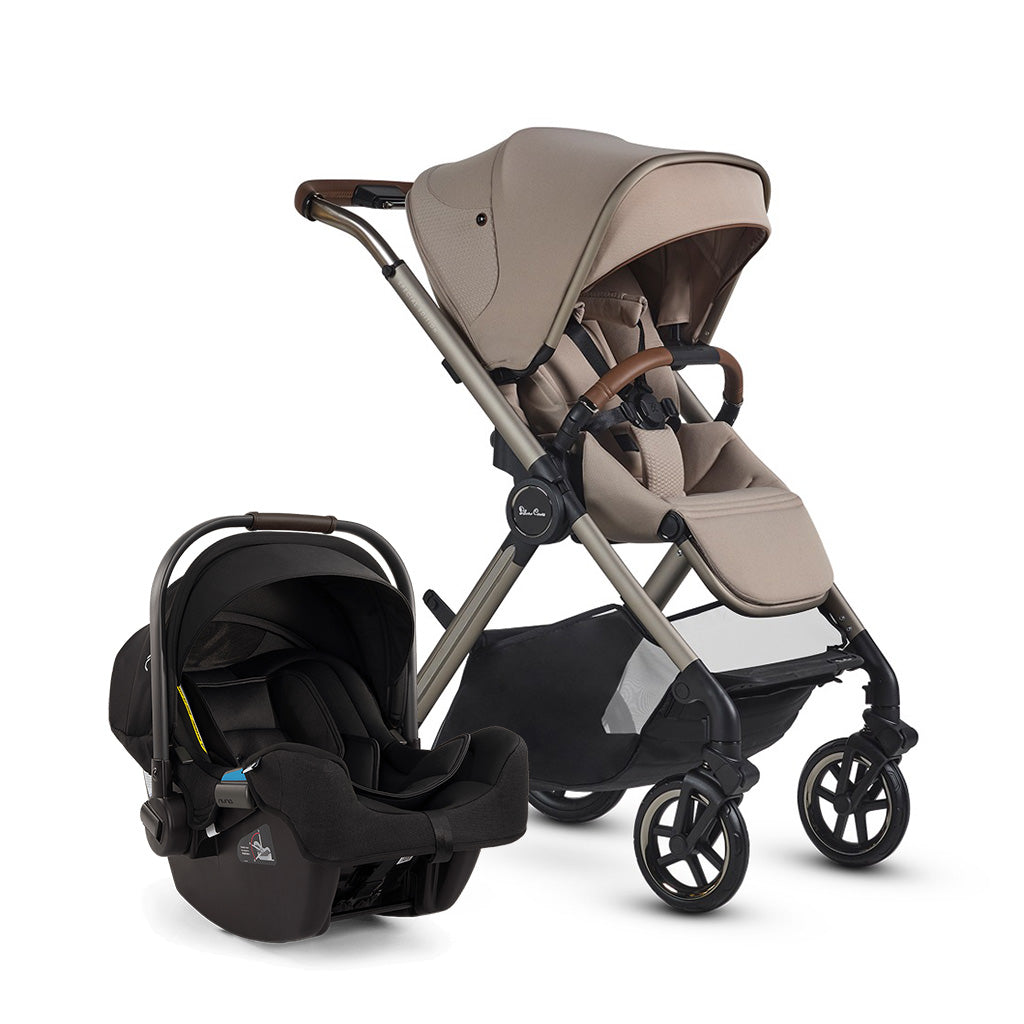 Silver Cross Reef 2 Stroller + Nuna PIPA Infant Car Seat Bundle