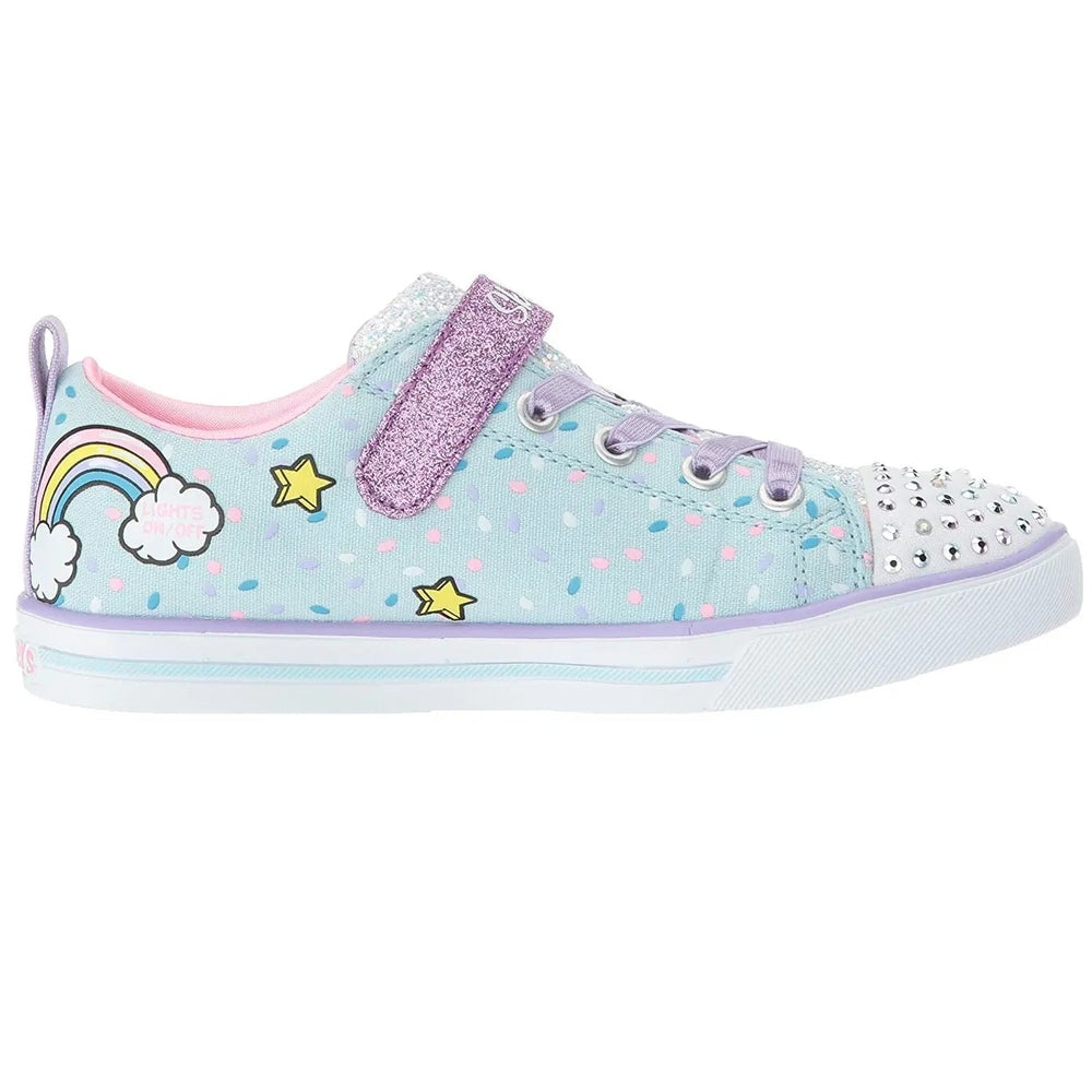 Skechers Twinkle Toes Unicorn Craze Light Blue