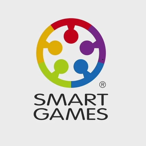 Smart Games Parking Tournis logo: colorful circular puzzle icon above SMART GAMES text.