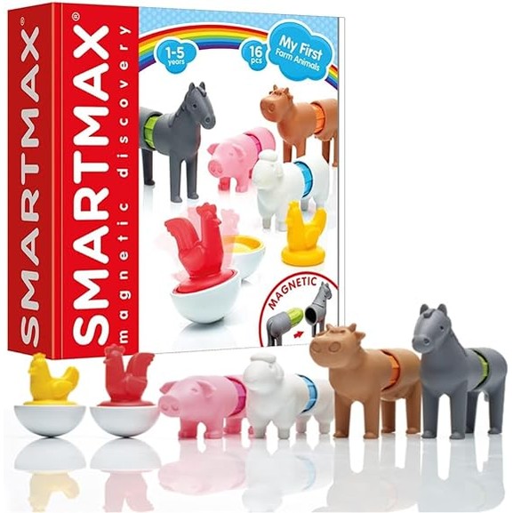 Smartmax My First Farm Animals 16pcs