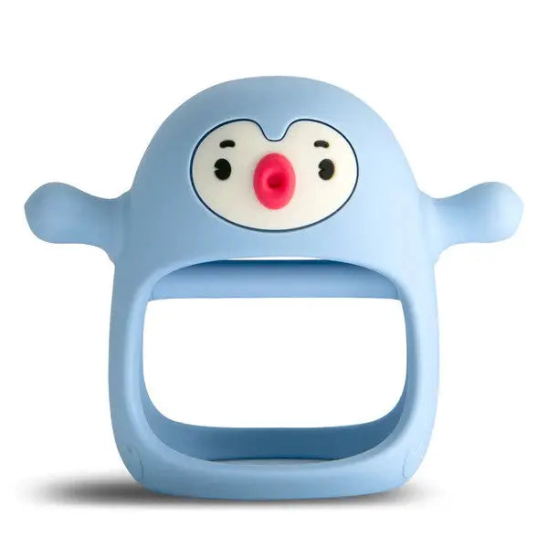 Smily Mia & Dommy Penguin Silicone Soothing Teether