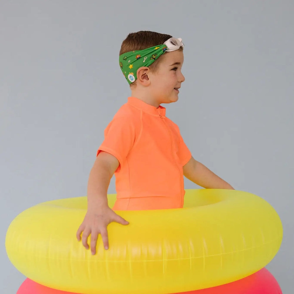 Splash Level Up Swim Goggles in White