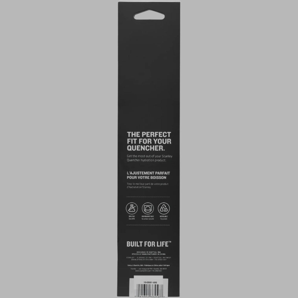 Stanley 30 oz Quencher clear straw replacement 4-pack for water bottles