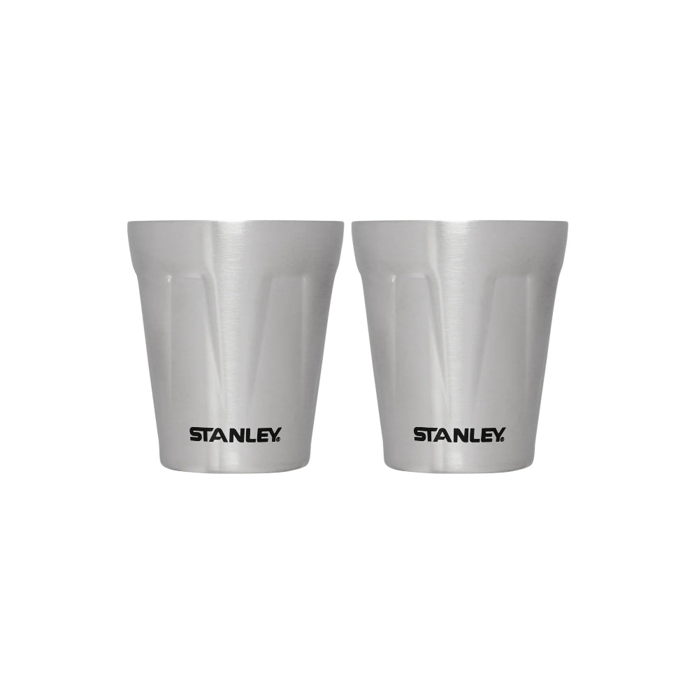 Stanley stainless steel cups from Adventure Happy Hour Cocktail Shaker Set, 20 oz each, 2-pack