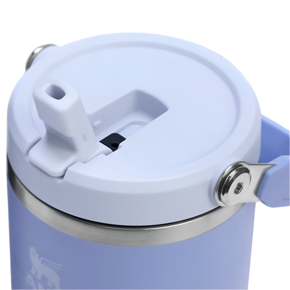 Stanley IceFlow Flip Straw 2.0 Tumbler, 40 oz, blue lid with flip straw