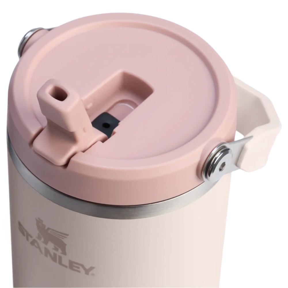 Stanley IceFlow Flip Straw 2.0 Tumbler 40 oz with pink lid