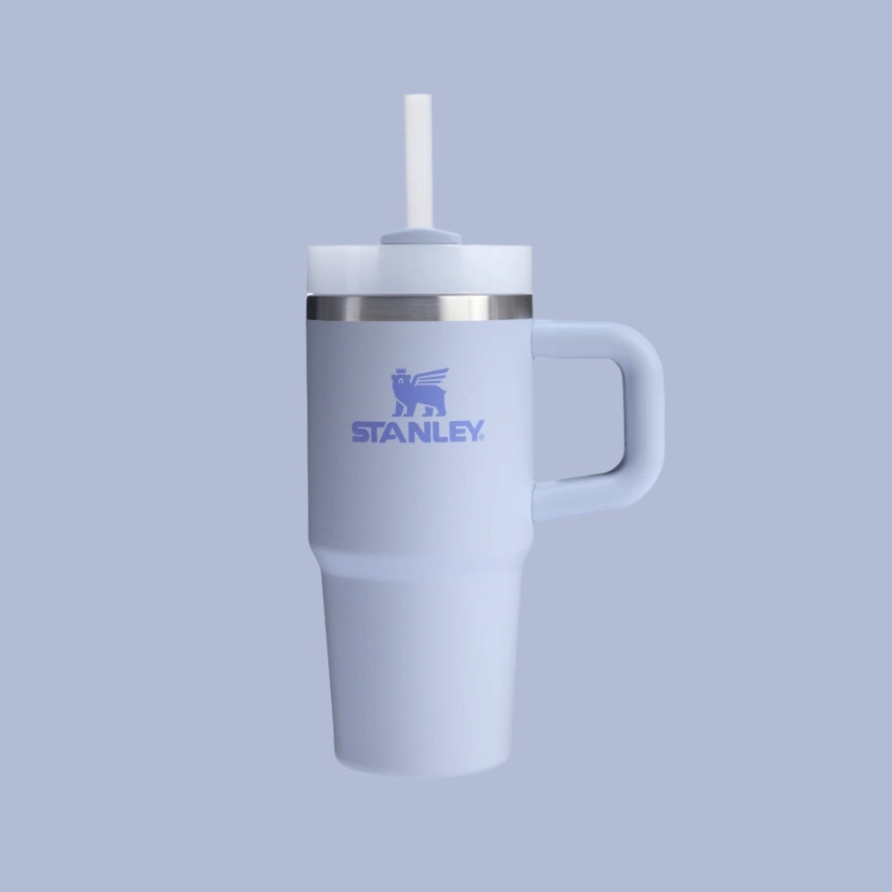Stanley Quencher H2.0 Flowstate 14 oz tumbler with handle in light blue