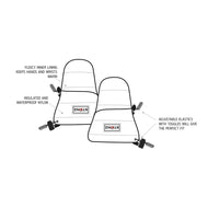 Stonz Baby Mitts Haze Pink