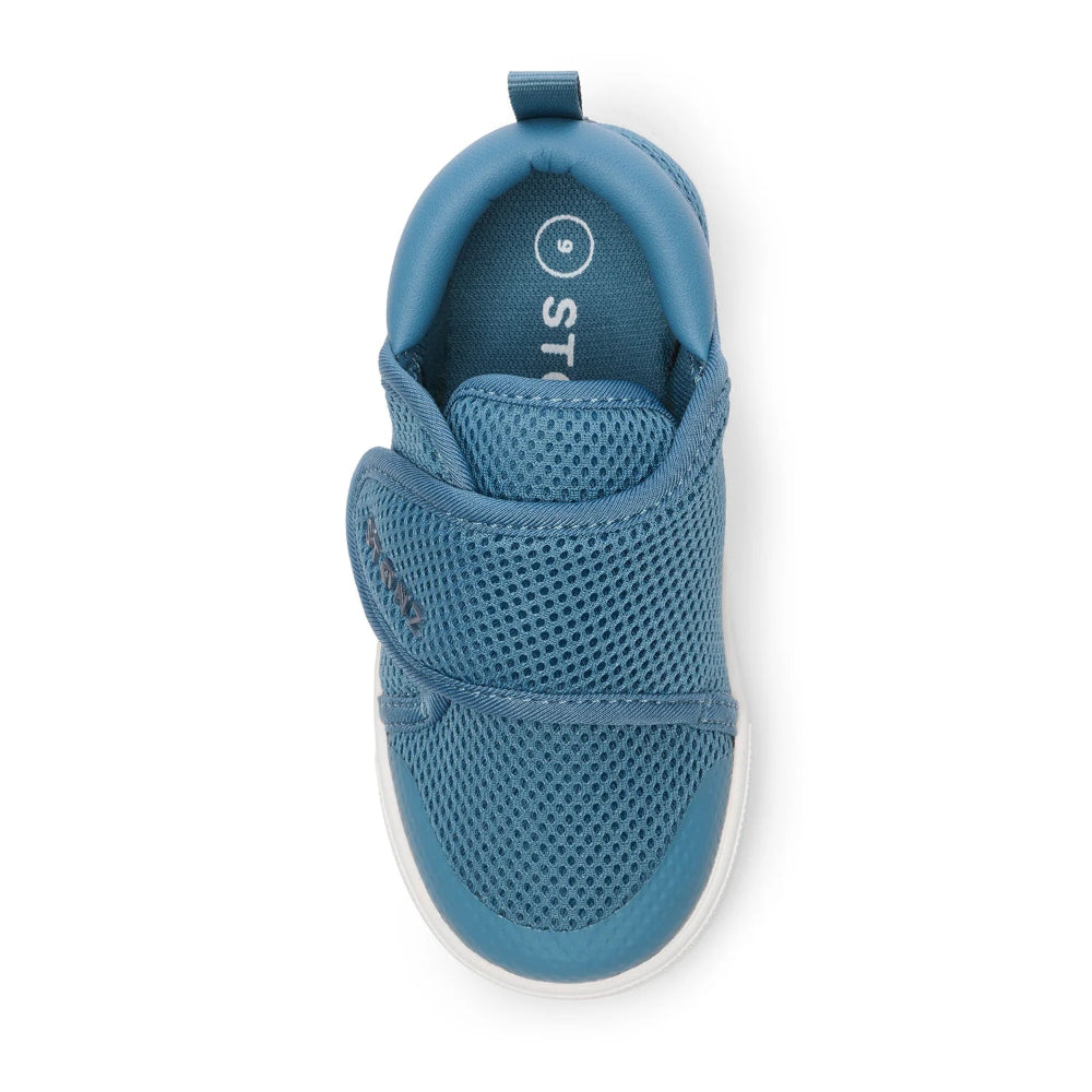 Stonz Cruiser Original toddler shoes denim blue with breathable mesh upper and adjustable strap STONZ