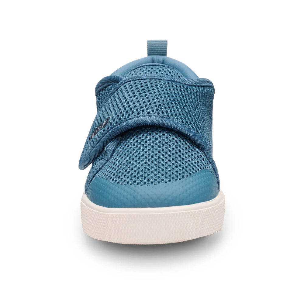 Stonz Cruiser Original toddler shoes in denim blue with mesh upper and Velcro straps