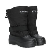 Stonz Trek Kids Snow Boots Black