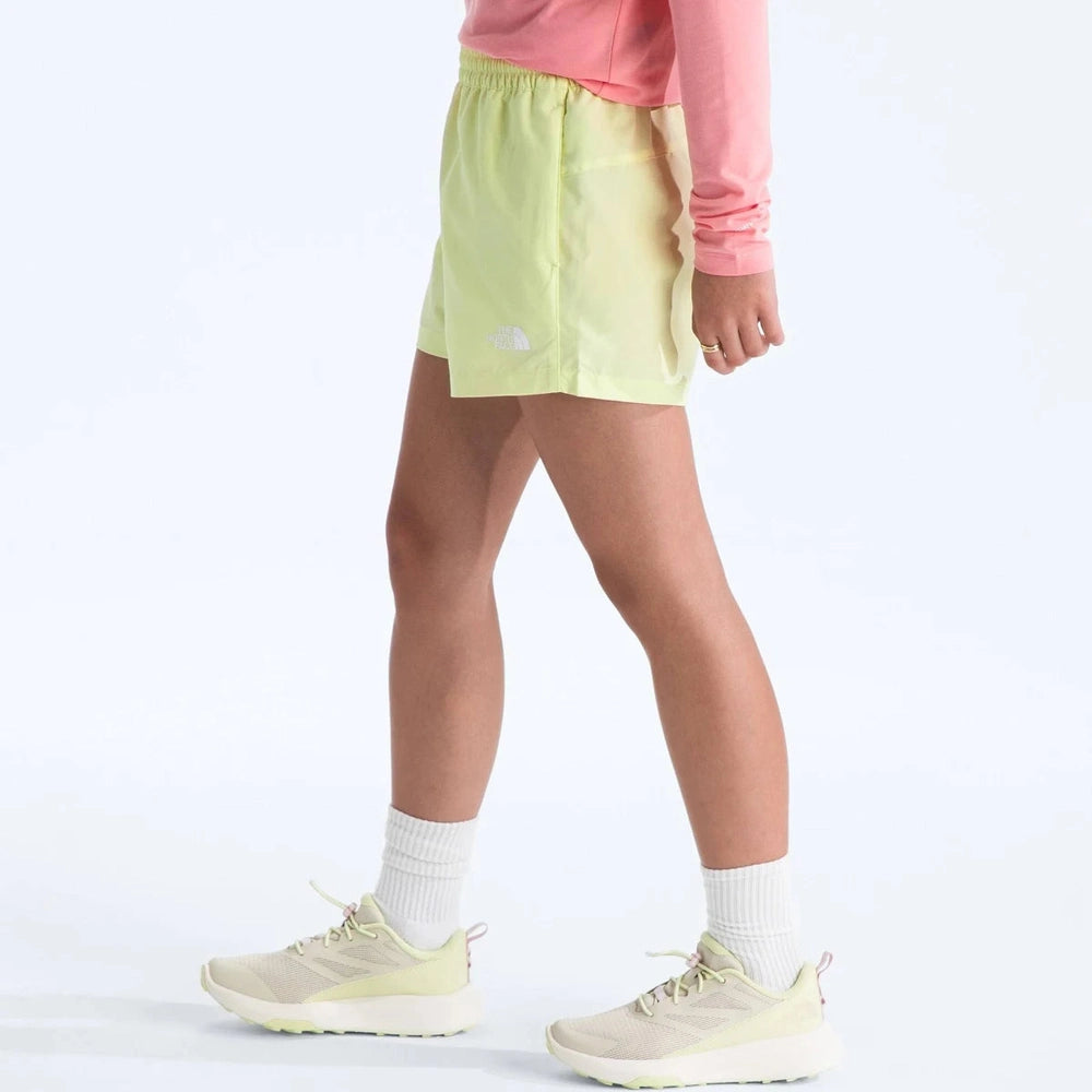 The North Face Boys' & Girls' Class V Shorts 3 Inch in Class V Lemon side view