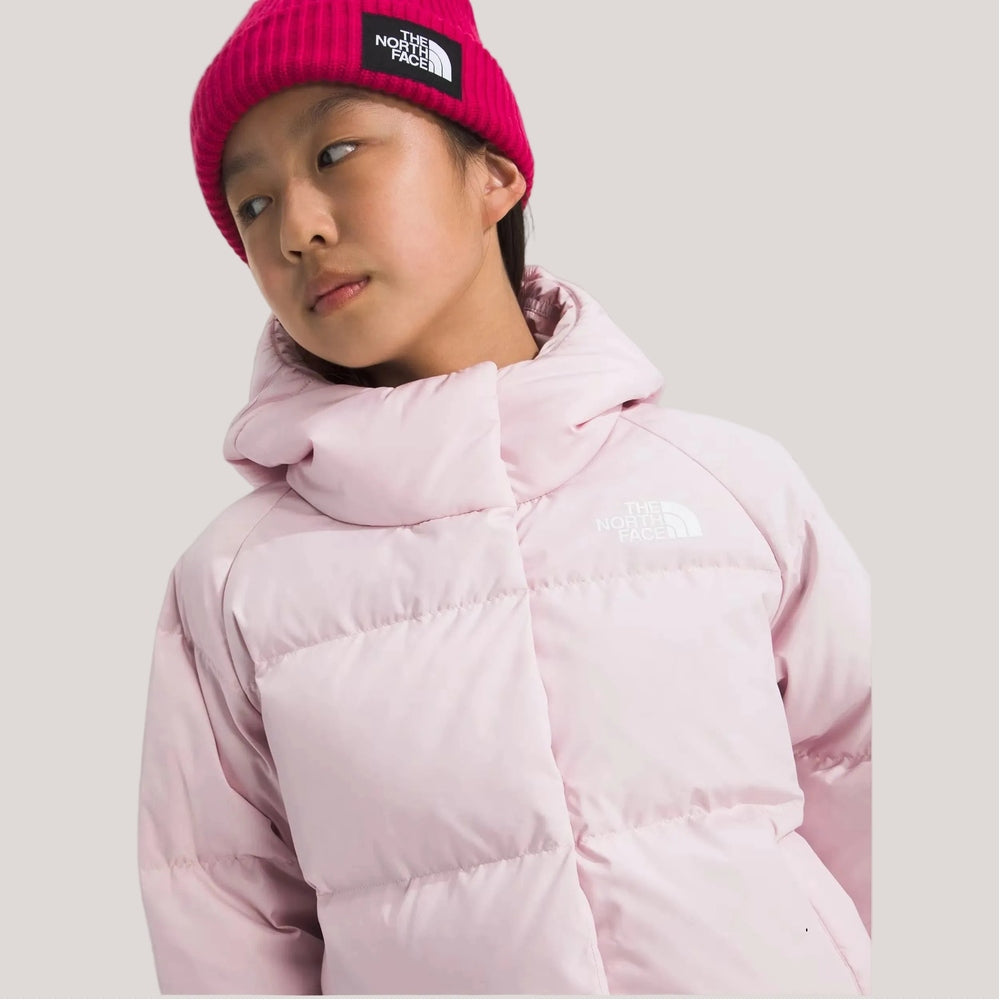 The North Face Girls’ North Down Hooded Jacket Pale Blossom