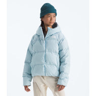 The North Face Girls’ North Down Hooded Jacket Polar Haze