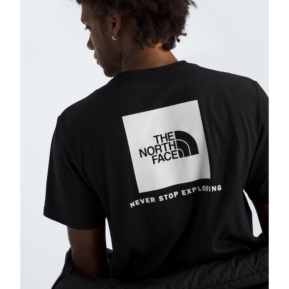 The North Face Men's Evolution Box NSE Regular Short-Sleeve Tee TNF Black TNF White