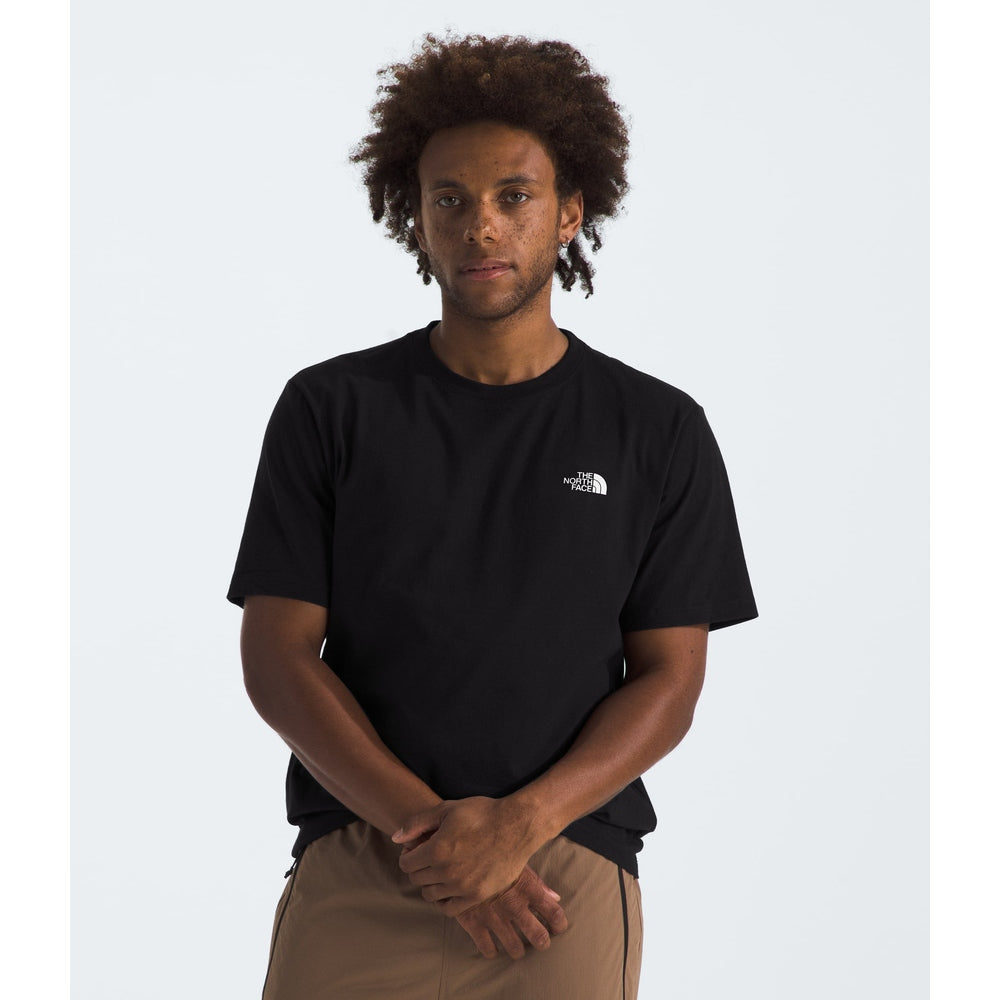 The North Face Men's Evolution Box NSE Regular Short-Sleeve Tee TNF Black TNF White