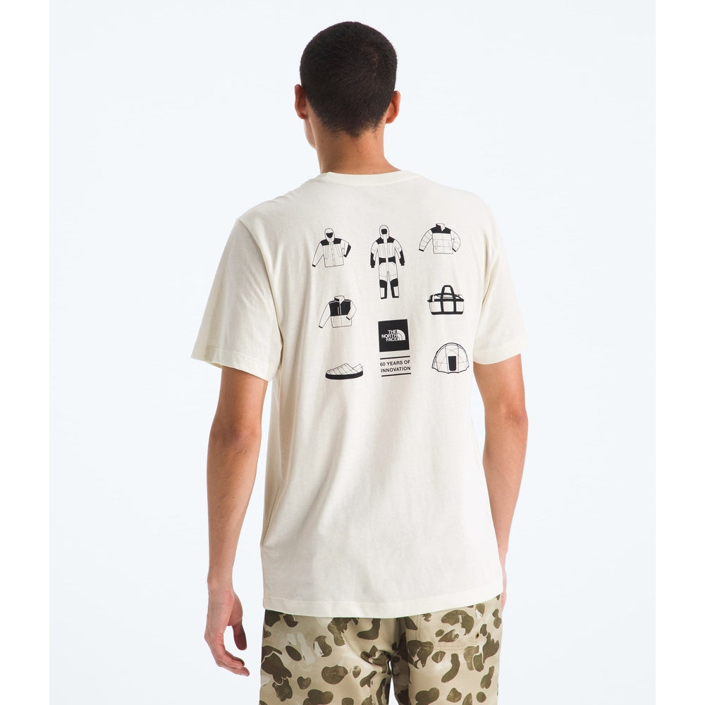 The North Face Men's Mountain Mirage Regular Short-Sleeve Tee White Dune
