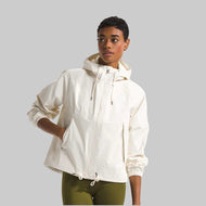 The North Face Women's Antora Rain Hoodie White Dune