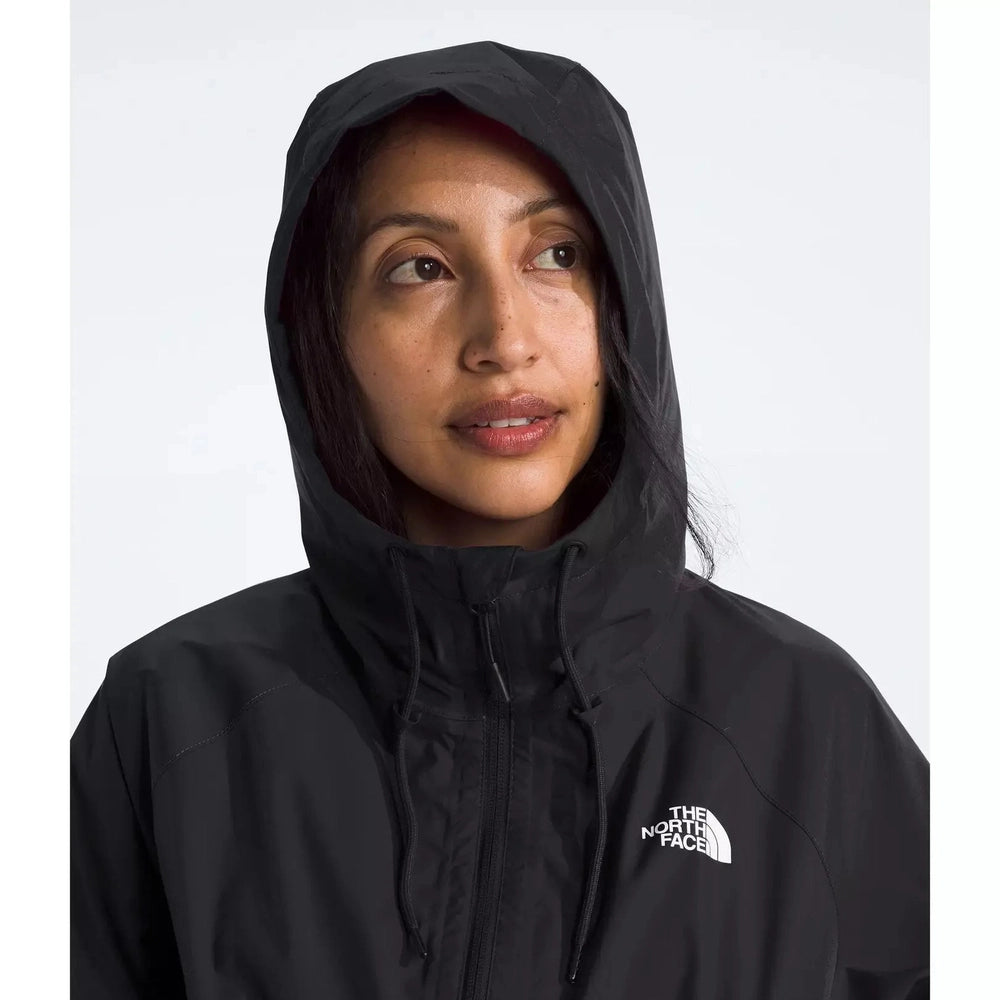 The North Face Women's Antora Rain Hoodie Jacket TNF Black-NPF