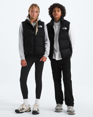 The North Face Boys’ & Girls’ 1996 Retro Nuptse Vest - TNF Black / Recycled Down