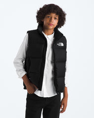 The North Face Boys’ & Girls’ 1996 Retro Nuptse Vest - TNF Black / Recycled Down